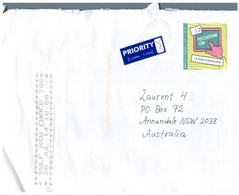 (Y 17 Large) Finland - Cover Posted To Australia (POSTCROSSING Stamp) - Covers & Documents