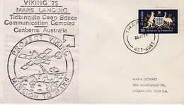 N°947 N -lettre (cover) -Viking 75 Mars Landing-Australia- - Oceanía