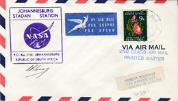 N°968 N -lettre (cover) Johannesburg Stadan Station - - Afrique