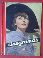 REVISTA MAGAZINE CINEGRAMAS NÚM 42 30 JUNIO DE 1935 ADRIENNE AMES GINGER ROGERS CARLOS GARDEL MIRNA LOY MARLENE DIETRICH - [4] Temas