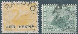 AUSTRALIA,WESTERN AUSTRALIA,1885-1912, 1/2P Oblitered - Gebruikt