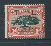 Tonga 1899 TL Overprint Used , Fine Appearance But Faults - Tonga (...-1970)