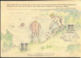 GERMANY - Künstler-Feldpost  Bolschewismus  Sowjet - Art.  Fritz Dirnberger - 1941-43 Occupation: Germany