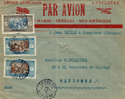 1926- Enveloppe LATECOAIRE  Affr. 4,30 F  Pour Narbonne - Covers & Documents
