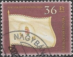 HUNGARY 2000 New Millennium - 36fo - Coronation Sceptre FU - Used Stamps