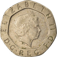 Monnaie, Grande-Bretagne, Elizabeth II, 20 Pence, 2002, TTB, Copper-nickel - 20 Pence