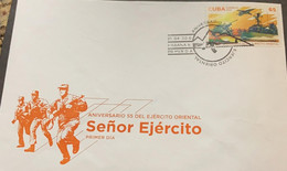 A) 2016, CUBA, NAVY, FDC, EASTERN ARMY, HAVANA - Storia Postale