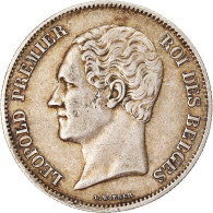 Monnaie, Belgique, Leopold I, Léopold Ist, 2-1/2 Francs, 1849, Bruxelles, TTB - 2 ½ Francs