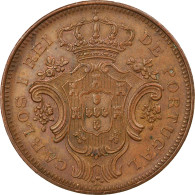 Monnaie, Azores, 10 Reis, 1901, SUP, Cuivre, KM:17 - Azoren