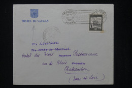 VATICAN - Enveloppe De La Poste Du Vatican En 1939 Pour La France - L 80412 - Briefe U. Dokumente