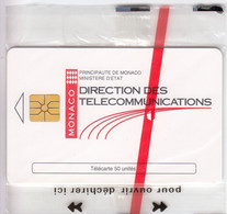 Télécarte  MONACO 50 U  DIRECTION DE LA COMMUNICATION    NEUVE SOUS BLISTER - Monace