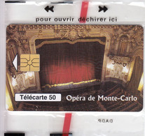 Télécarte  50 U MONACO  OPERA     NEUVE SOUS BLISTER - Monace