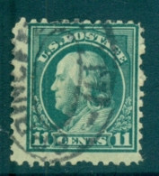 USA 1917-19 Sc#511 11c Light Green Franklin Perf 11 No Wmk FU Lot69229 - Sonstige & Ohne Zuordnung