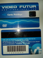 VIDEO FUTUR ABONNEMENT CARTE PRIVILEGE FLECHE BLEUE SUPERBE - Subscription