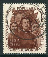 ROMANIA 1953 World Congress Of Women Used.  Michel 1429 - Used Stamps