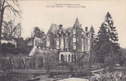 72 - FLEE : Le Château De La Motte. Au Dos Rare Vignette Véritas. - Sonstige & Ohne Zuordnung