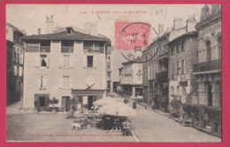 09 - SAINT GIRONS----Place Du Plat De Lom--animé - Saint Girons