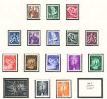 Stamps Vatican 1938-47 Mint Lot32 - Autres & Non Classés