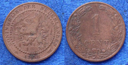 NETHERLANDS - 1 Cent 1906 KM# 132.1 WiIhemina (1890-1948) - Edelweiss Coins - Non Classés