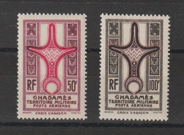 Ghadamès 1949 Paire PA 1 Et 2 , 2 Val. Neufs ** MNH - Unused Stamps