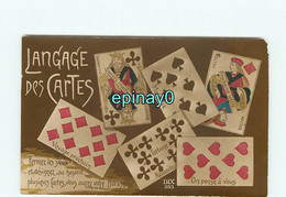 LANGAGE Des CARTES - CARTE - JEU - JEUX - VOYANCE - CARTOMENCIE - ASTROLOGIE - MEDIUM - CHANNELING - PARAPSYCHOLOGIE - Playing Cards