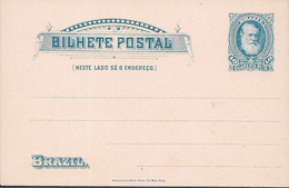 Brazil -  OLD ENTIRE POSTAL STATIONERY - UNUSED - 1505 - Lettres & Documents