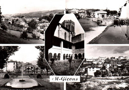 5121 Carte Postale  SAINT GIRONS Vue Générale, Les Bords Du Salat, Clocher De Saint Lizier, Square Balagué    09 Ariège - Saint Girons