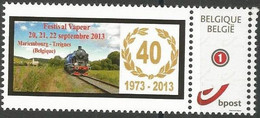 DUOSTAMP** / MYSTAMP** - Festival Vapeur  20-21-22/09/2013 - Mariembourg - Treignes - 40 Ans 1973/2013 - Nuovi