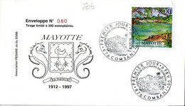 MAYOTTE 0070b Fdc Retenue Collinaire De Combanie, Barrage, Hydrologie - Water