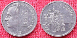 SPAIN - 1 Peseta 1990 KM# 832 Juan Carlos I (1975-2014) - Edelweiss Coins . - Sonstige & Ohne Zuordnung