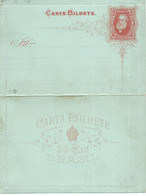 Brazil / Brasil Old Postal Letter Stamped Stationary UNUSED - Postal Stationery