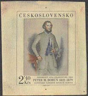 CZECHOSLOVAKIA (1977) Jan Francisco. Die Proof In Color. Portrait By Bohun. Scott No 2148, Yvert No 2247. - Essais & Réimpressions