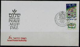 ISRAEL 1991 COVER PEACE VF!! - Covers & Documents