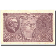 Billet, Italie, 5 Lire, 1944, 1944-11-23, KM:31c, SUP - Italië– 5 Lire