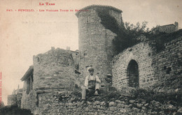 Puycelci (Tarn) Les Vieilles Tours Et Remparts - Phototypie Labouche Frères - Carte L.F. N° 240 Non Circulée - Castelnau De Montmirail