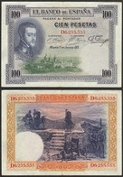 SPAIN - 100 Pesetas 1925 "Felipe II" P# 69c Europe Banknote - Edelweiss Coins - Autres & Non Classés