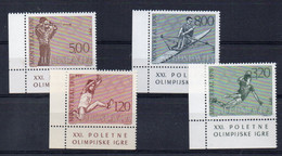 PDE525B - YUGOSLAVIA 1976 , La Serie Delle Olimpiadi Di Montreal *** MNH - Sonstige & Ohne Zuordnung