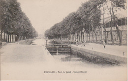 54 - FROUARD - PORT DU CANAL - USINES MUNIER - Frouard