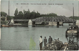 164 - Bruxelles - Pont Du Chemin De Fer - Canal De Willebroeck - Hafenwesen