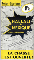 Hallali Au Mexique Par P. Bridonneau - Inter-espions Jet N°48 - Andere & Zonder Classificatie