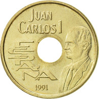 Monnaie, Espagne, Juan Carlos I, 25 Pesetas, 1991, Madrid, SUP, Aluminum-Bronze - 25 Pesetas