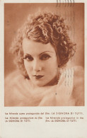 287-Regno-Storia Postale Cinema-Isa Miranda-Film "La Signora Di Tutti"20c.Salone Aeronautico-v.1935 Siracusa X Catania - Acireale