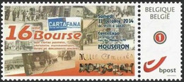 DUOSTAMP** / MYSTAMP** - CARTAFANA - 16è Bourse / 16d Beurs - Mouscron 11/10/2014 - Mint