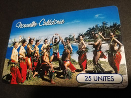 NOUVELLE CALEDONIA  CHIP CARD 25 UNITS  VOUS ETES PRESSE    ** 4168 ** - Nouvelle-Calédonie