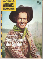 Moewig Wildwest Romane Jens Connelly Sein Freund-der Spieler N°63 - Hobby & Sammeln