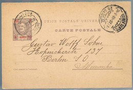 Portugal, 1909, For Berlin - Storia Postale