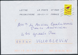 France - Timbre Adhésif YT A242 Seul Sur Lettre Oblitération TOSHIBA - Covers & Documents