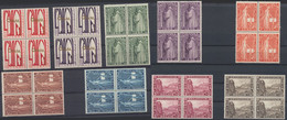 Première Orval - Série Complète çàd N°258/66 ** (MNH) En Bloc De 4 Sans Défauts. Fraicheur Postale ! - Unused Stamps