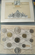 1994  - ITALIA REPUBBLICA  -  SET FIOR DI CONIO  - 11 MONETE  - TINTORETTO - - Mint Sets & Proof Sets