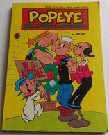 POPEYE -BRACCIO DI FERRO   N. 25 -   DICEMBRE 1983 -EDIZ.  METRO (CART 48) - Humor